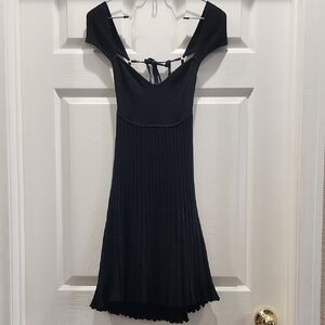Free People Black Mini Dress